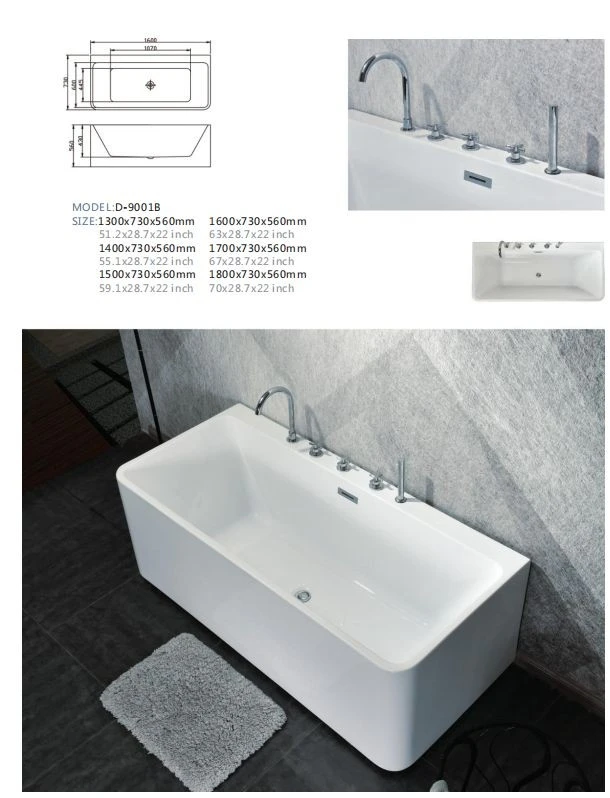 Free Standing Acrylic Tub suppliers