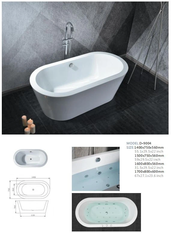 Free Standing Acrylic Tub best