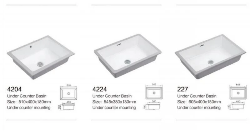 Intergrated Ceramic Wash Basin factory